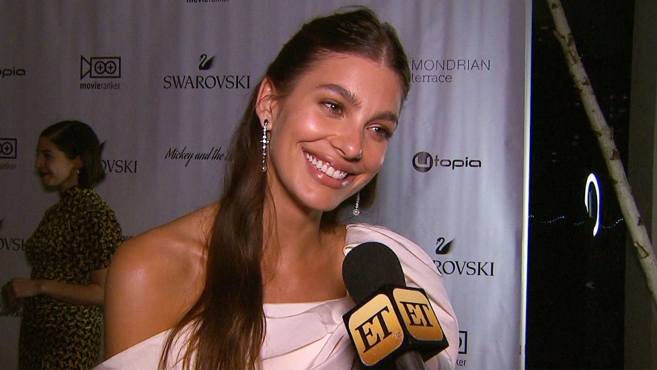 Camila Morrone intervistata dalla stampa