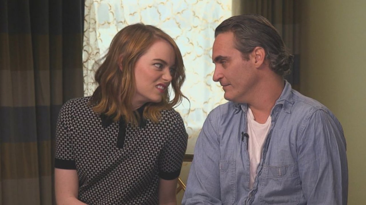 Emma Stone e Joaquin Phoenix