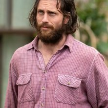 28 Years Later: un primo piano di Aaron Taylor-Johnson sul set