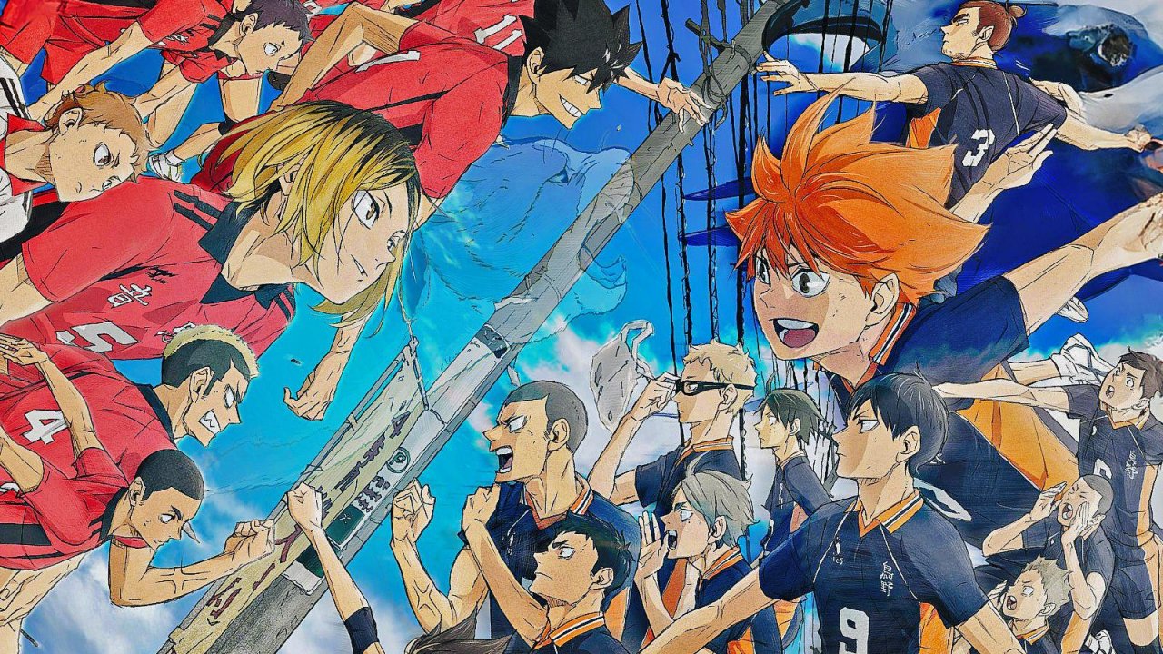 Un’immagine dell’anime Haikyu!! The Dumpster Battle
