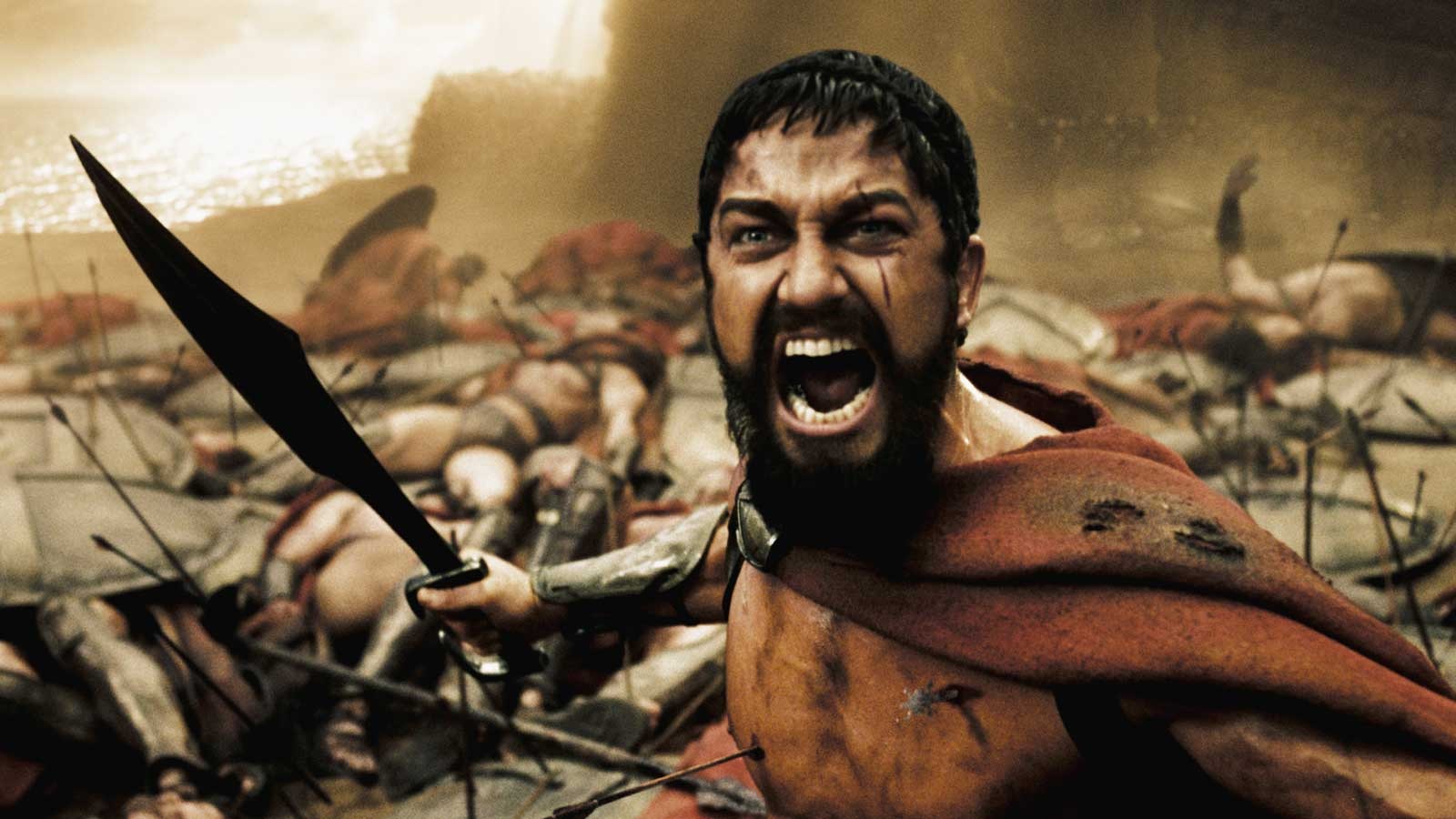 Leonidas nel film 300