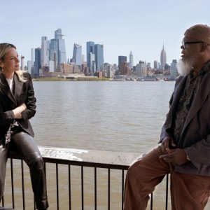 La stanza degli omicidi: Uma Thurman e Samuel L. Jackson in una scena