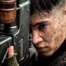 Rebel Moon - Parte 2: La sfregiatrice: un primo piano di Sofia Boutella