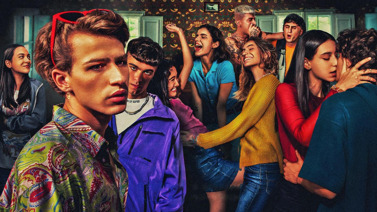 Mattia Carrano e Lorenzo Zurzolo in una scena della seconda stagione