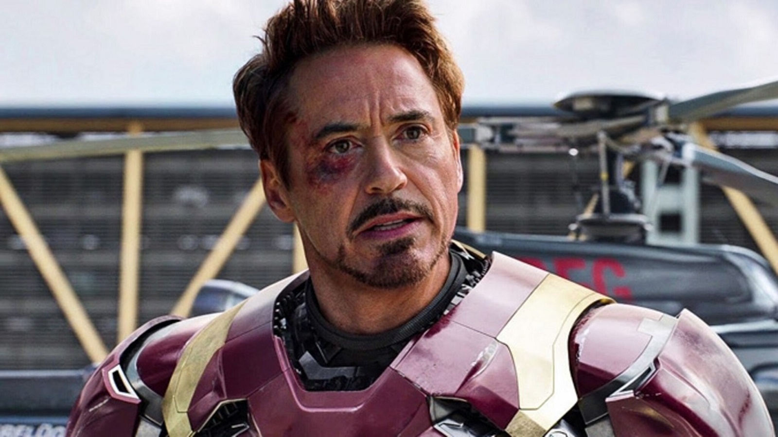 Robert Downey Jr nel ruolo di Iron Man