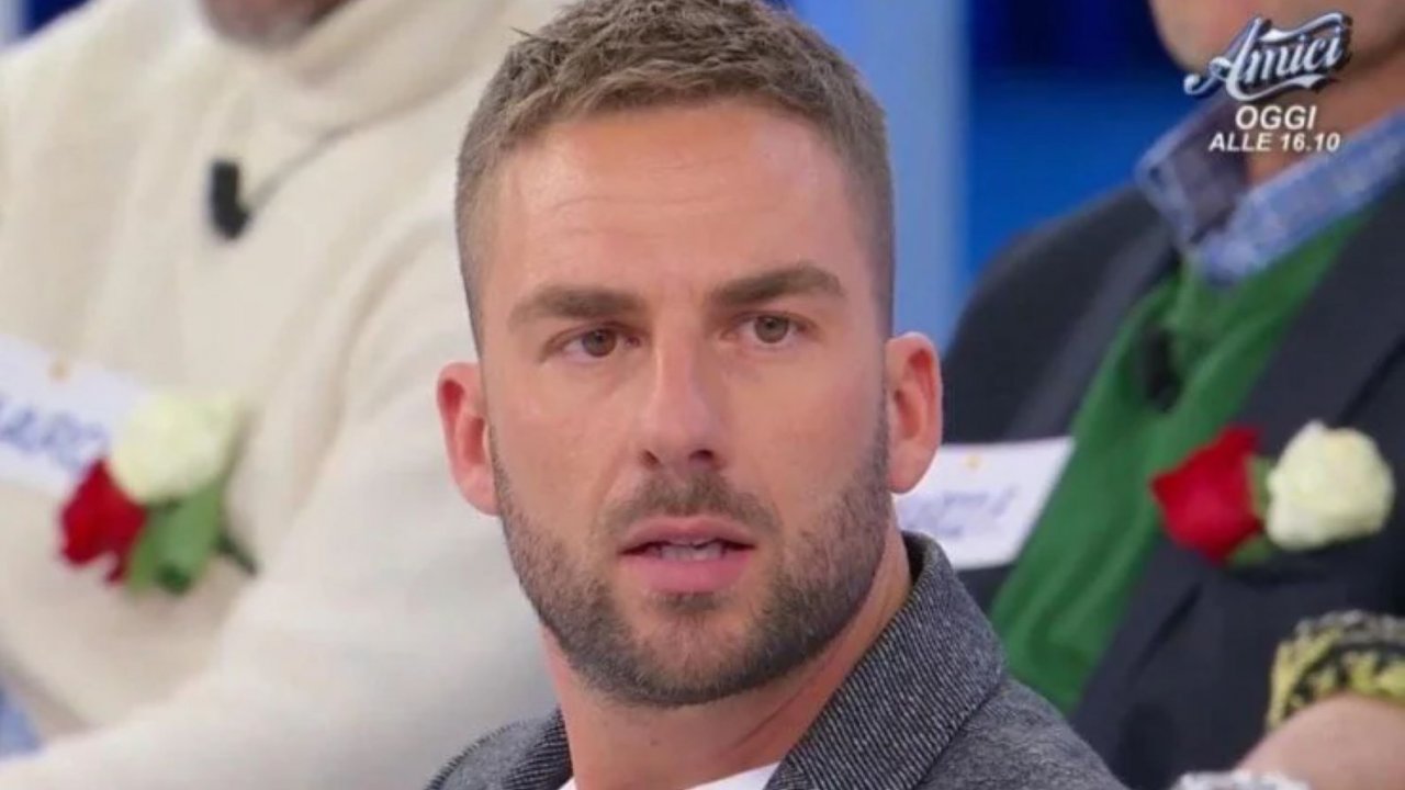 Marco Antonio Alessio durante una puntata di Uomini e donne