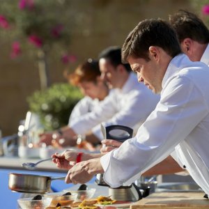 Gemelli, cucina e amore: una foto del film
