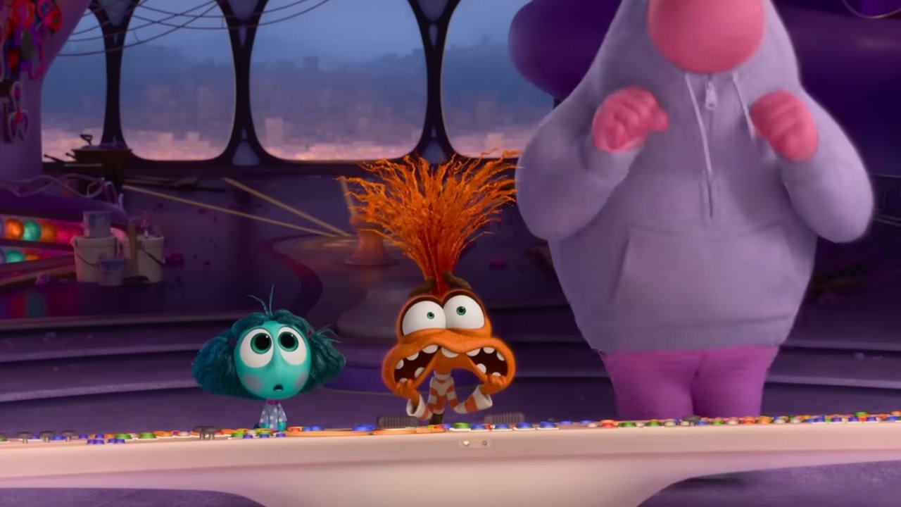 Un'immagine del final trailer di Inside out 2