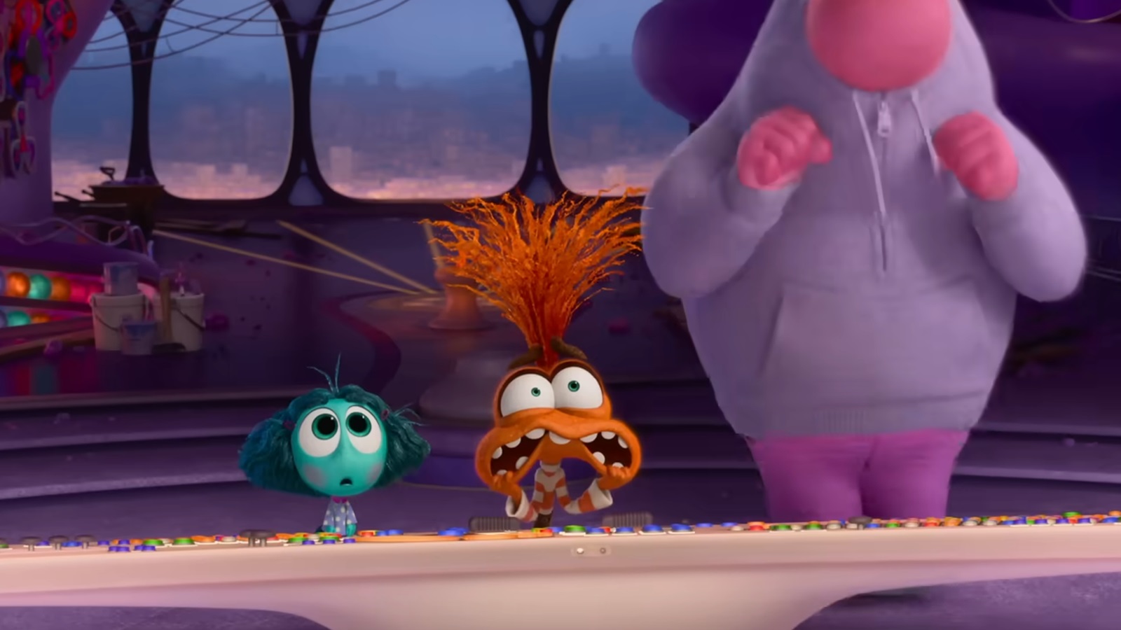 Un'immagine del final trailer di Inside out 2