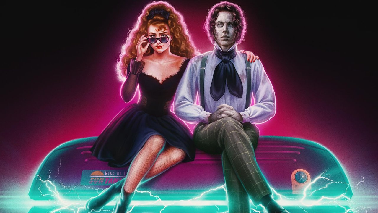 Kathryn Newton e Cole Sprouse in Lisa Frankenstein