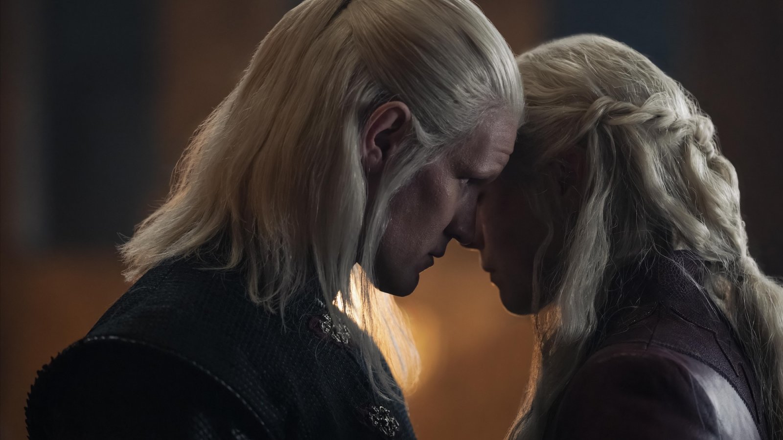 Una scena tra Rhaenyra e Daemon Targaryen