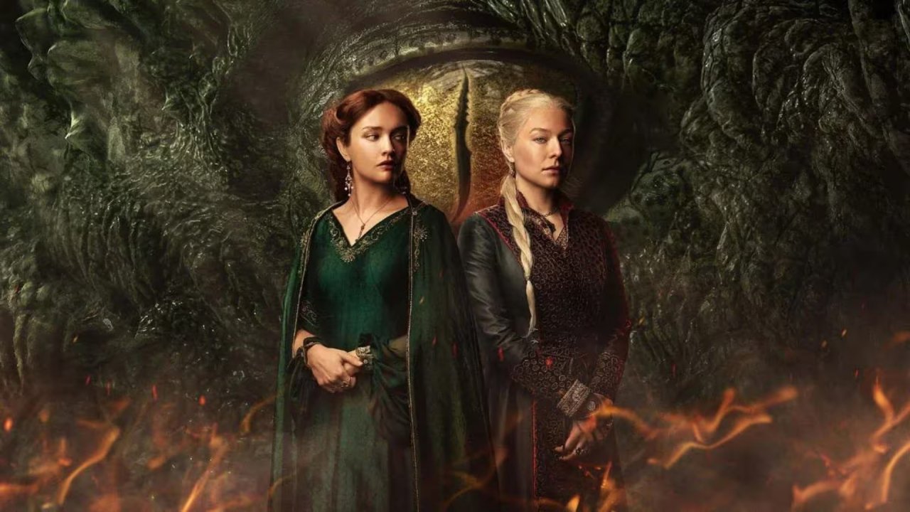 Rhaenyra e Alicent le regine di House of the Dragon 2