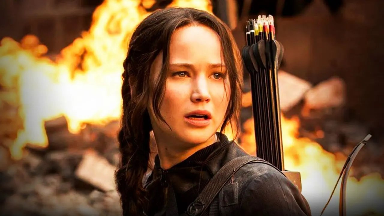 Jennifer Lawrence in Hunger Games