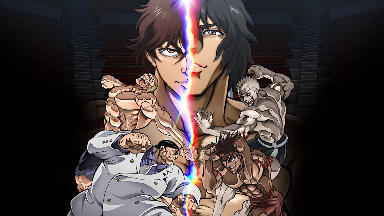 I protagonisti di Baki Hanma VS Kengan Ashura