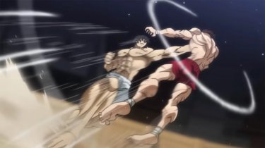 Baki Hanma Vs Kengan Ashura Uma imagem do filme