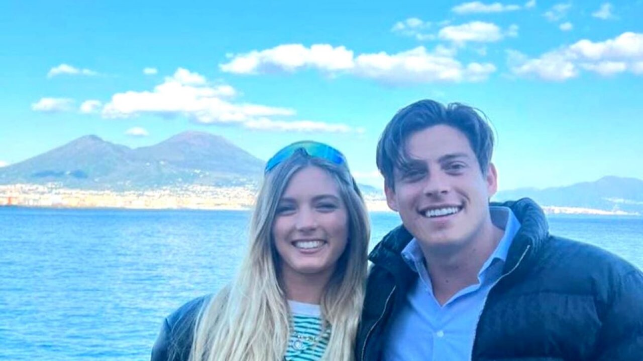 Anita Olivieri e Alessio Falsone prima di lasciarsi