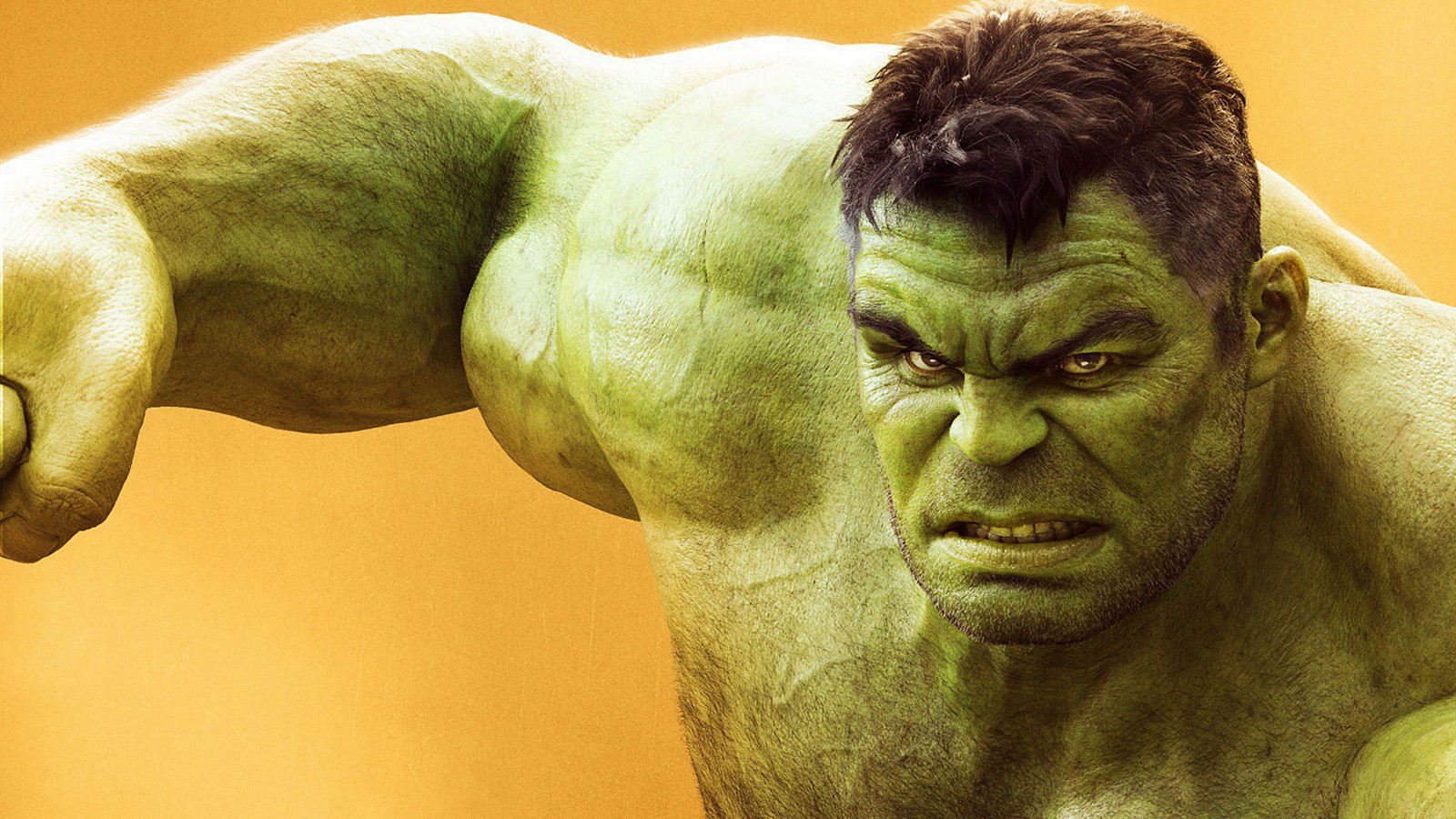 Hulk in una scena dei film degli Avengers