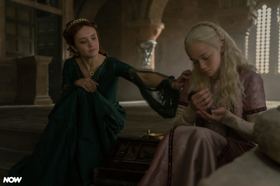 House Of The Dragon 1X06 Olivia Cooke And Evie Allen