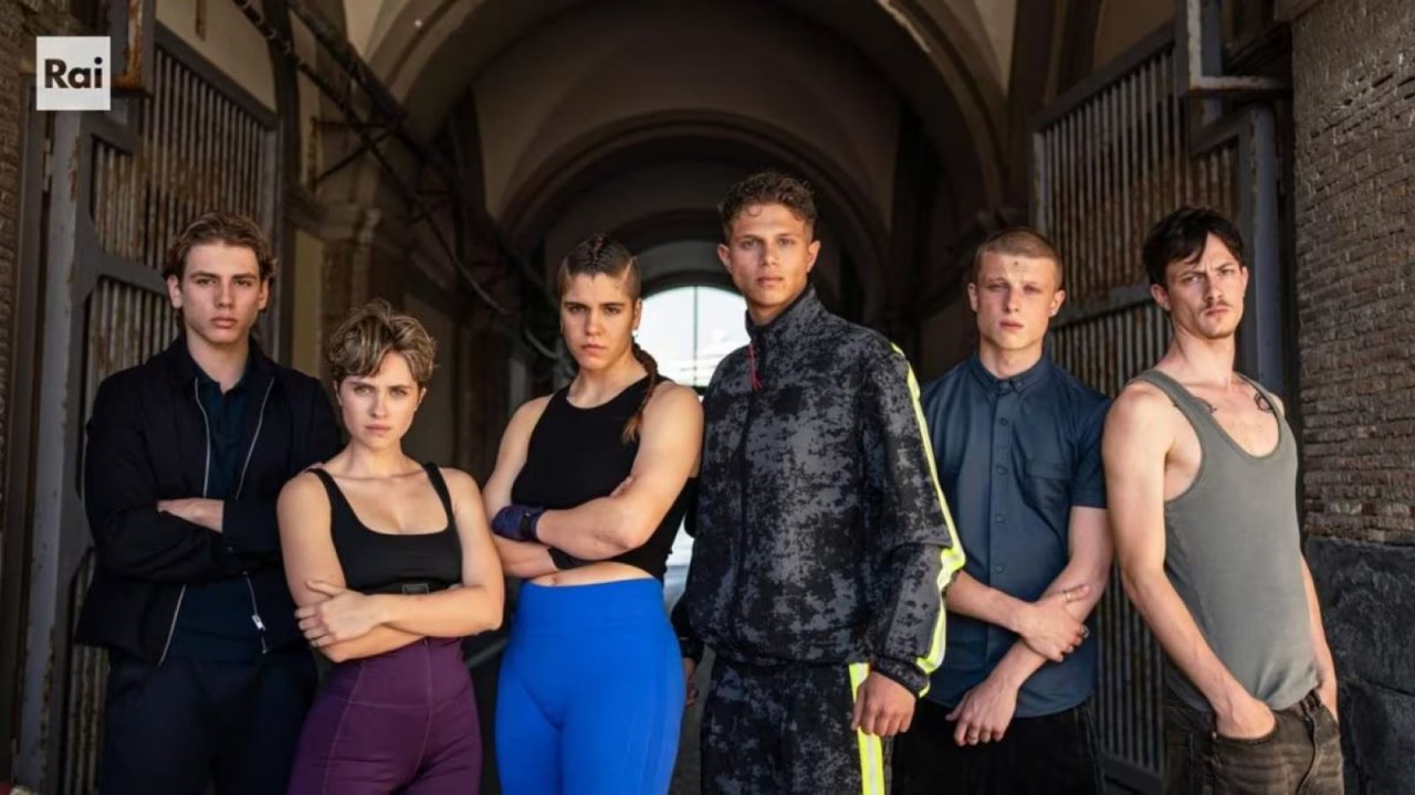 Una foto dei nuovi attori di Mare Fuori