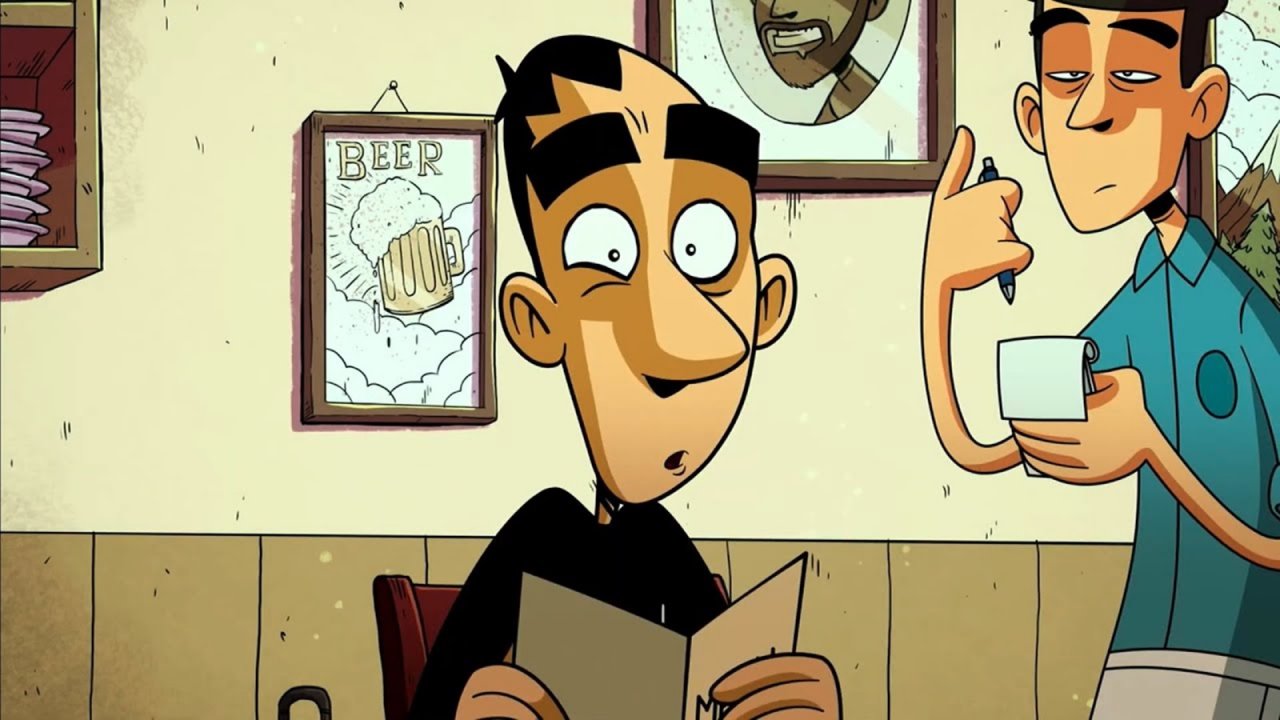 Zerocalcare e la pizza