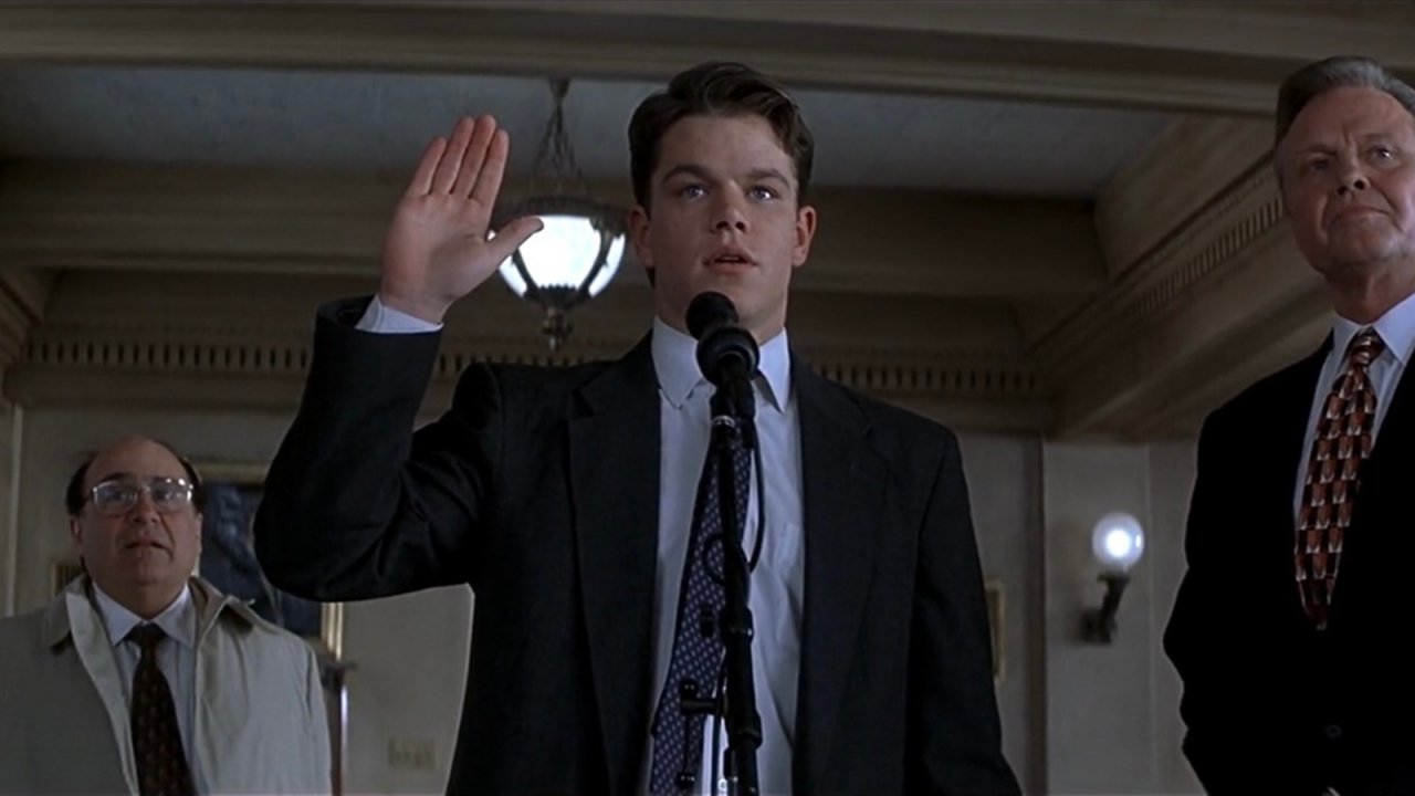 Una foto del film L'uomo della pioggia