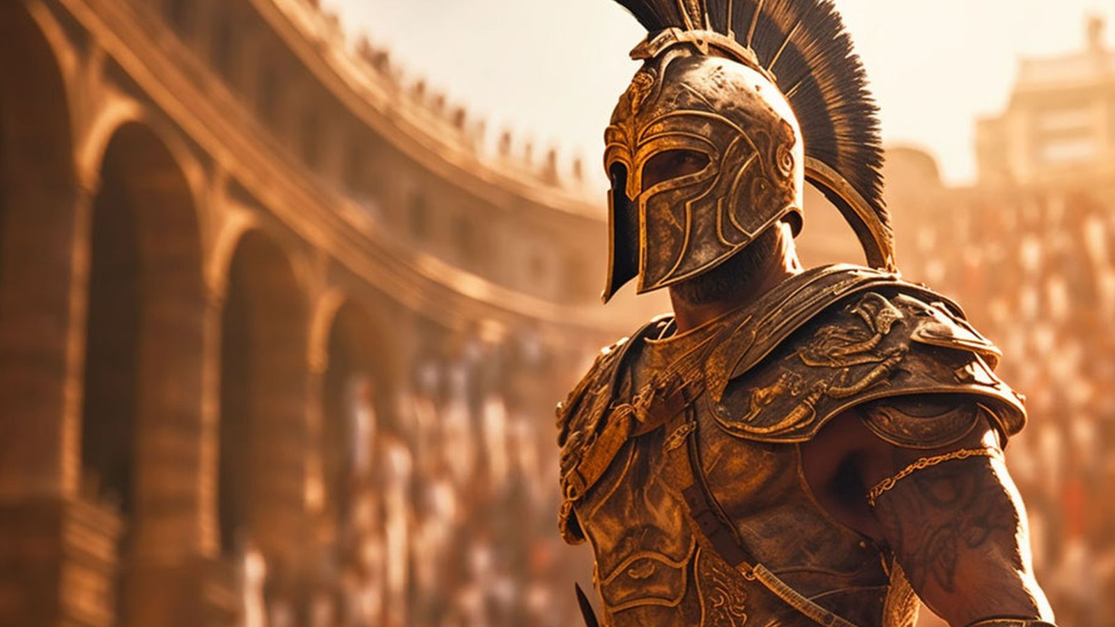 L'immagine di un gladiatore