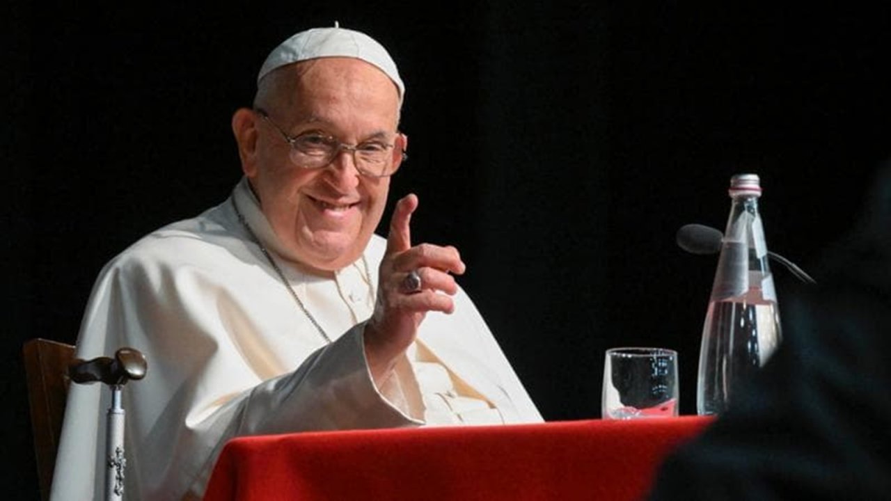 Un'immagine di Papa Francesco