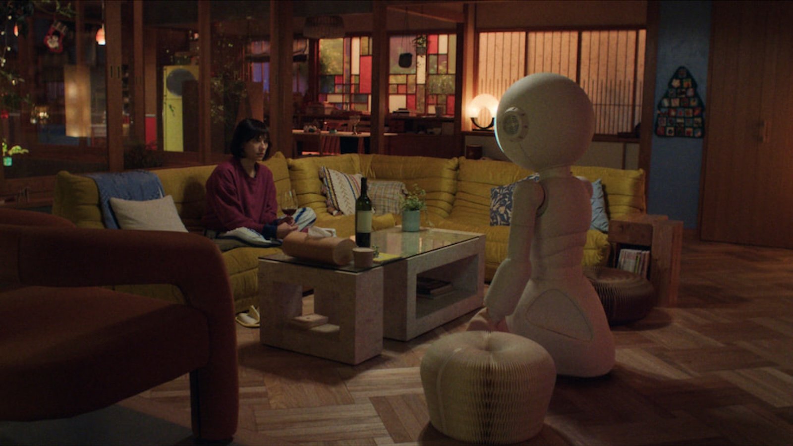 Rashida Jones e il robot Sunny