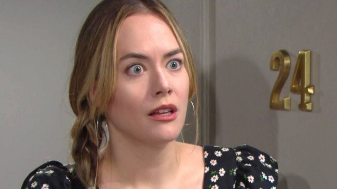 Hope e Thomas in una scena di Beautiful