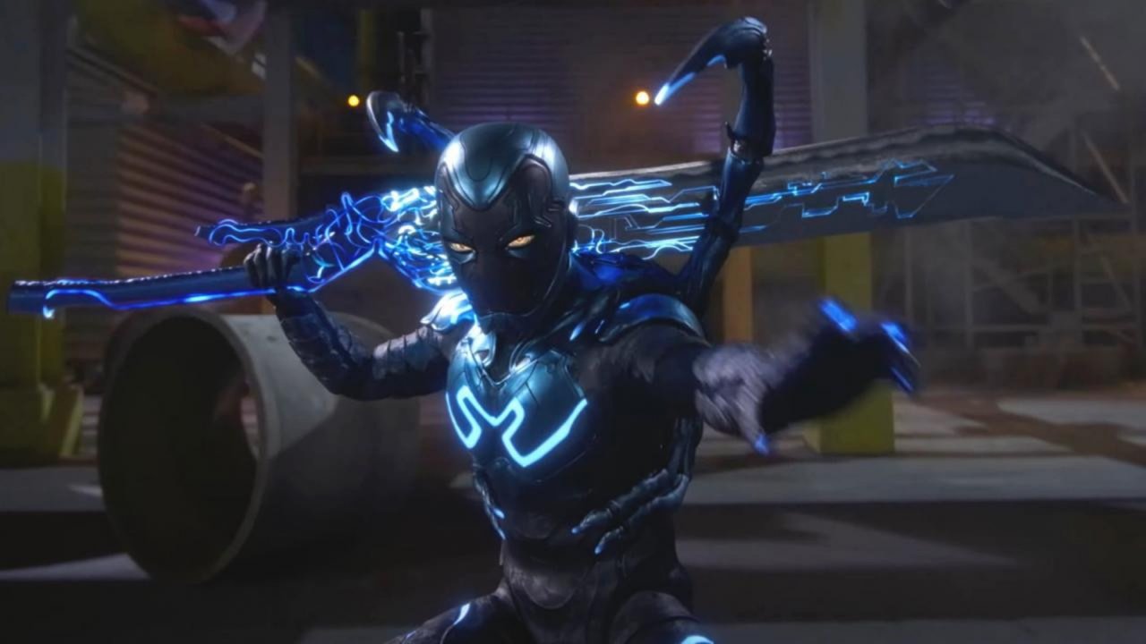 Una foto del film Blue Beetle