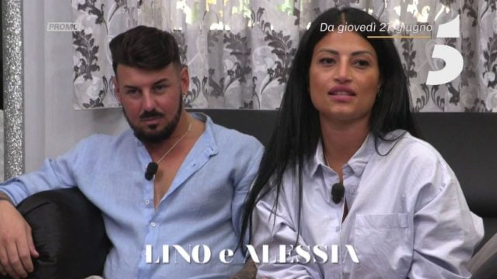 Alessia e Lino nella clip di presentazione