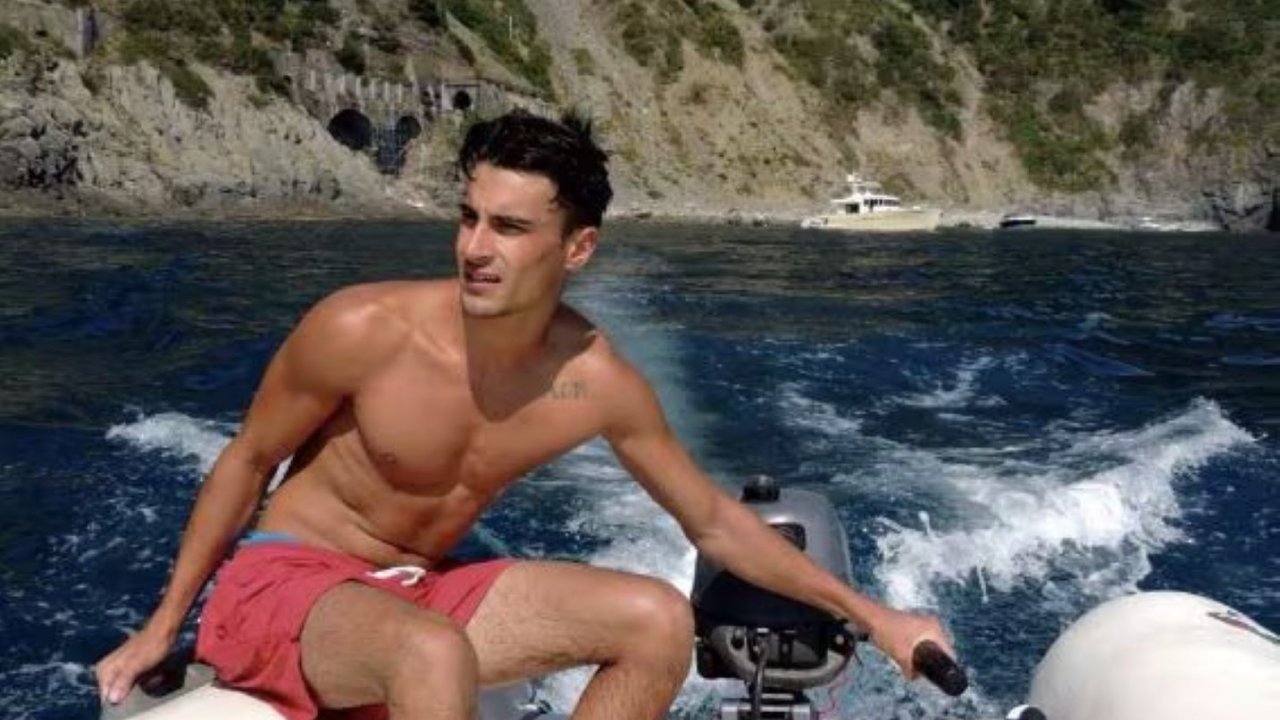 Andrea Bisciotti in una foto presa da Instagram