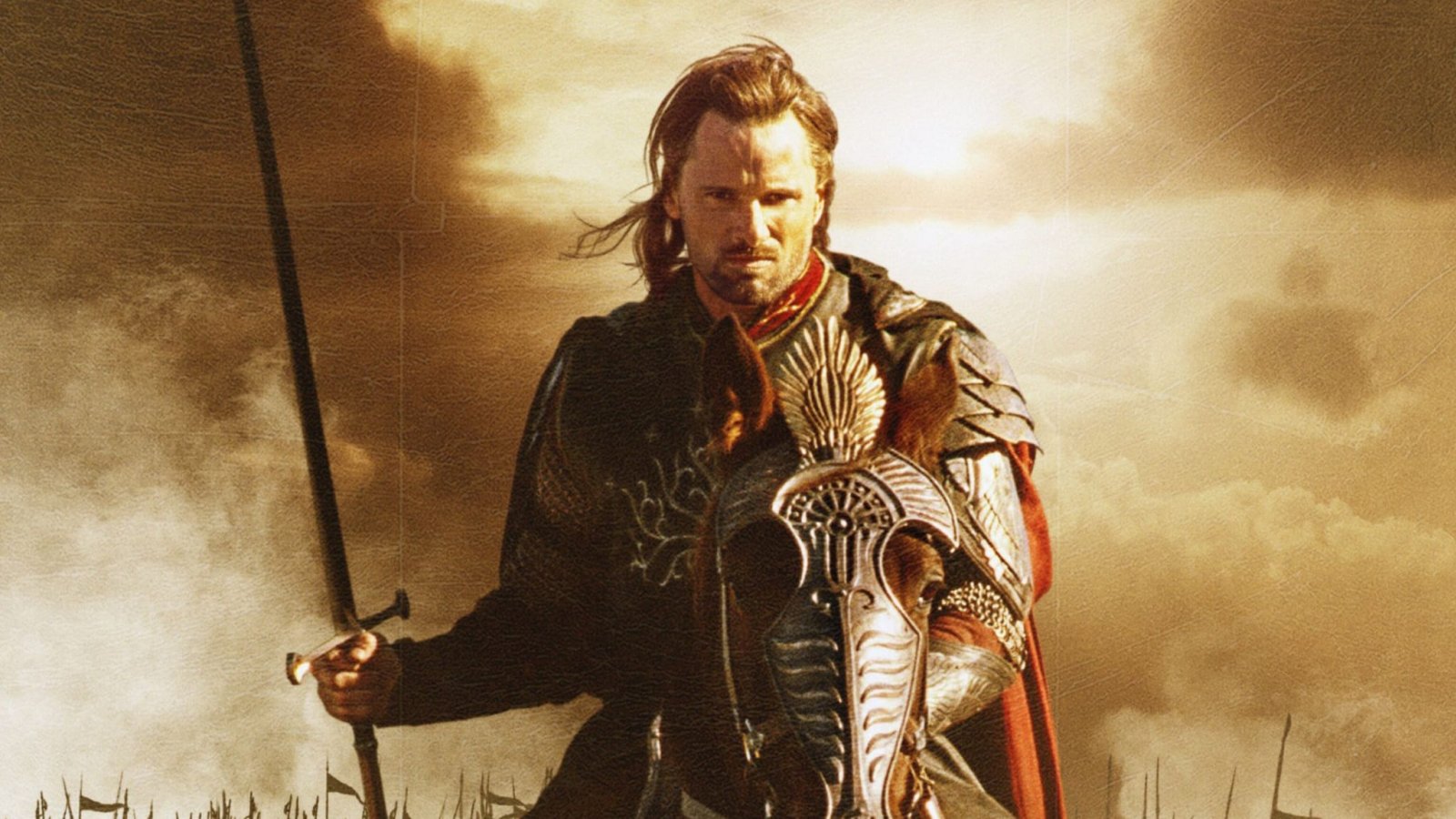 Viggo Mortensen è Aragon ne Il Signore degli Anelli