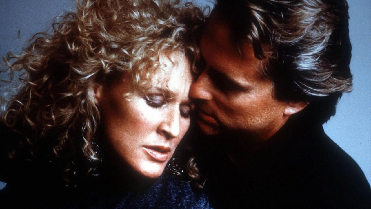 Michael Douglas e Glenn Close in Attrazione fatale