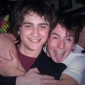 David Holmes: The Boy Who Lived - Daniel Radcliffe e David Holmes in una foto d'archivio