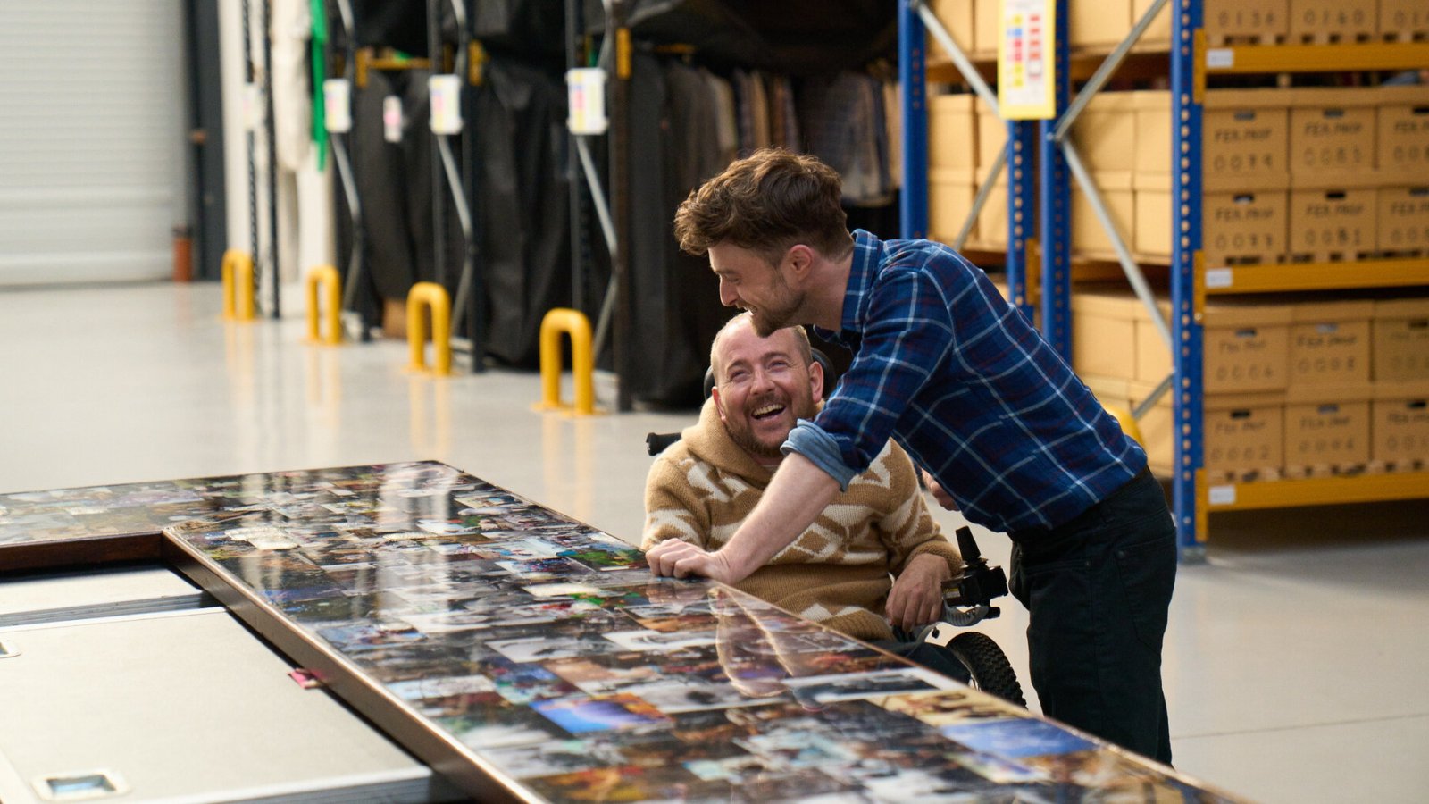 Daniel Radcliffe e l'amico stuntman David Holmes dopo l'incidente