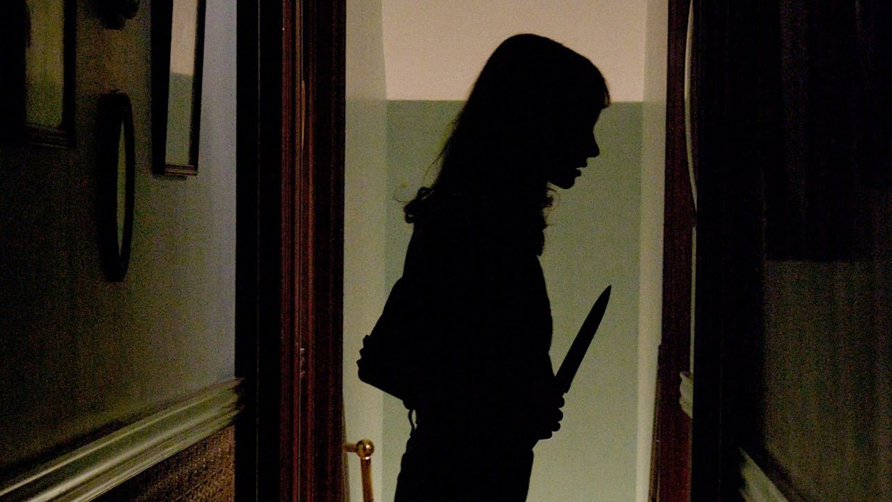 Jocelin Donahue in una scena di The House of the Devil