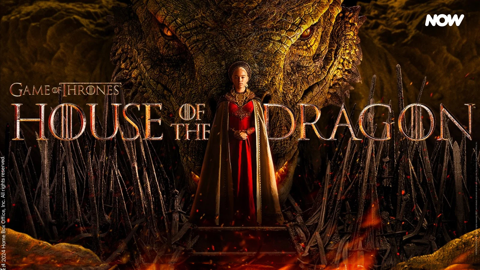 La giovane principessa Rhaenyra di House of the Dragon