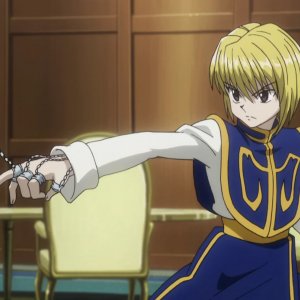 Hunter x Hunter: Kurapika in una scena dell'anime