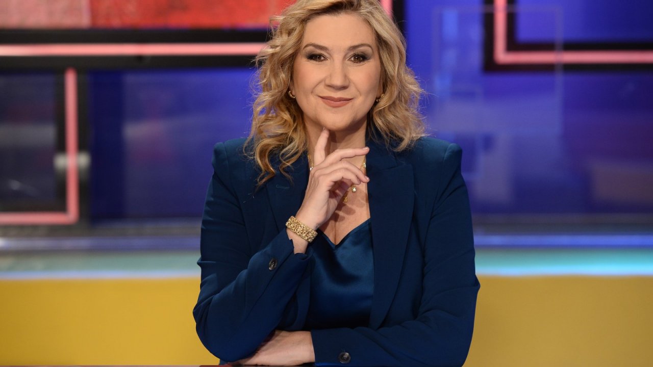 La conduttrice Serena Bortone