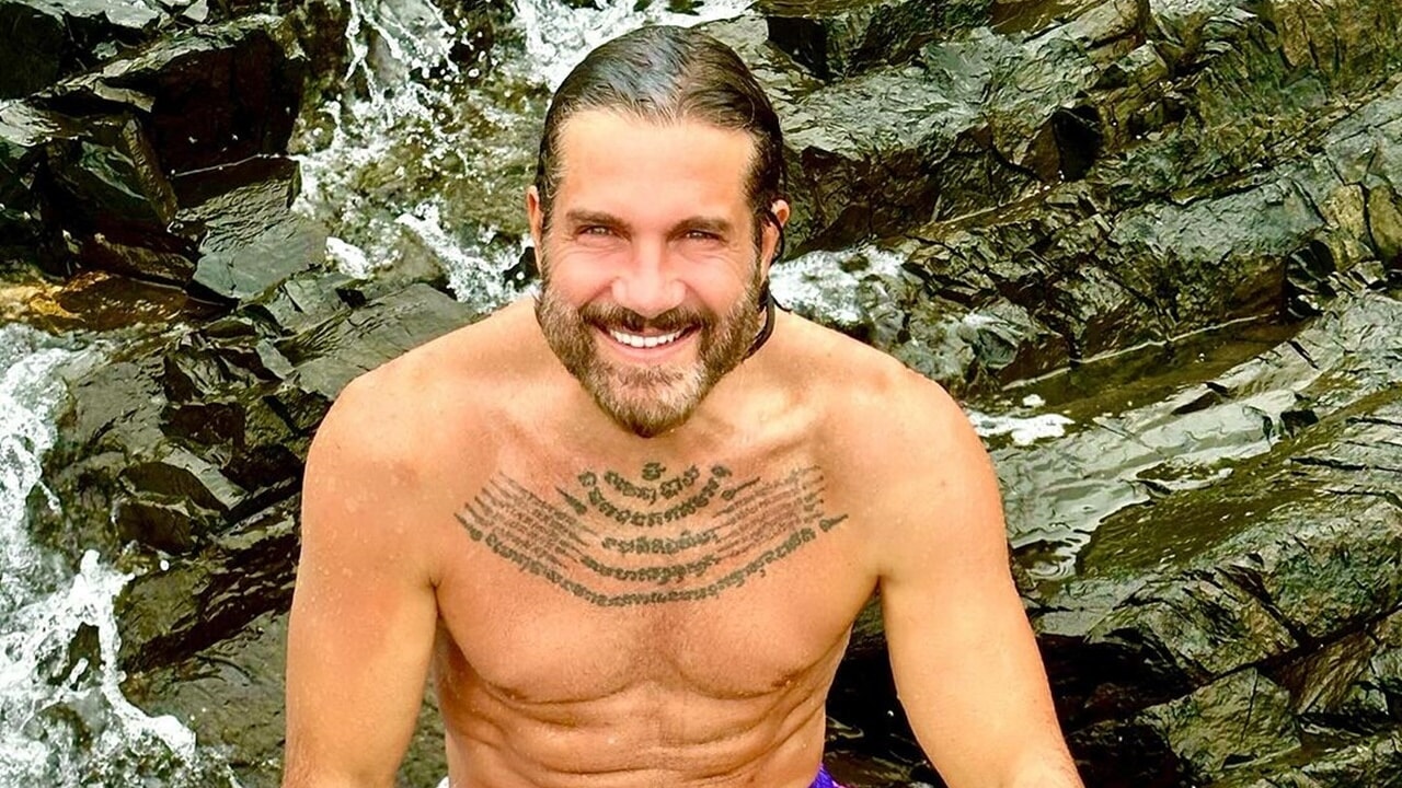 L'ex naufrago Edoardo Stoppa