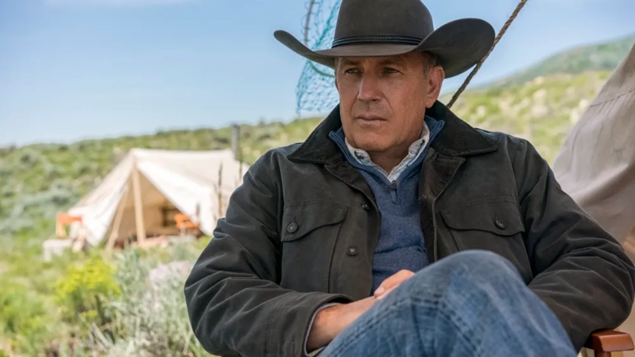 Kevin Costner nella serie Yellowstone
