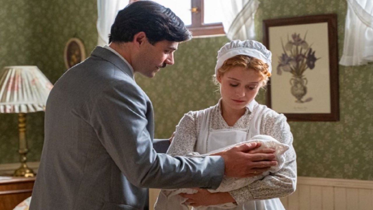 Jana e Manuel con il piccolo figlio di Pia