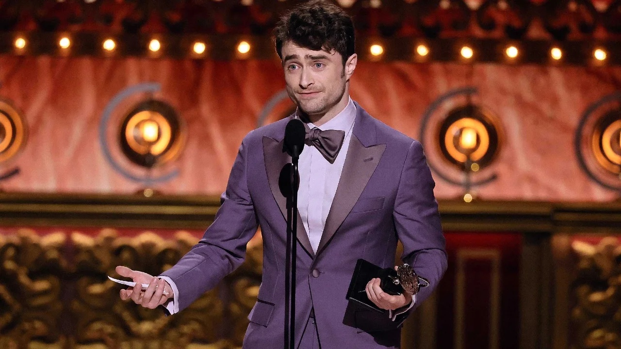 Daniel Radcliffe riceve il primo Tony Award della sua carriera