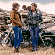 The Bikeriders: Austin Butler e Jodie Comer in un'immagine