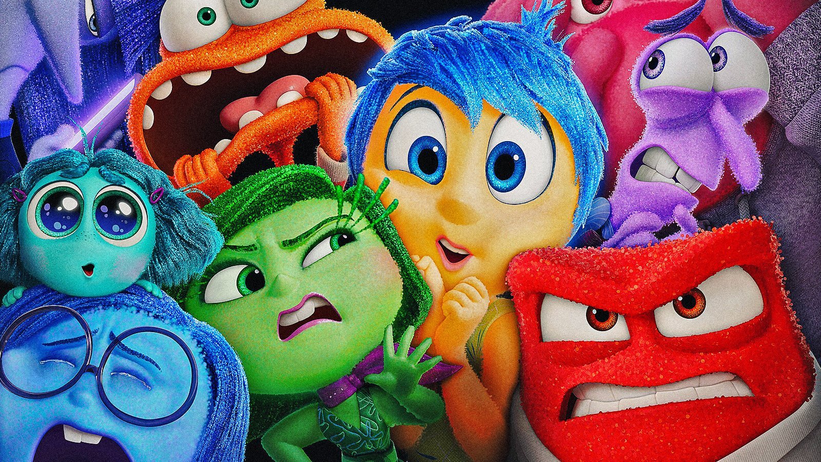 Le emozioni di Inside Out 2 in un'immagine del film Pixar