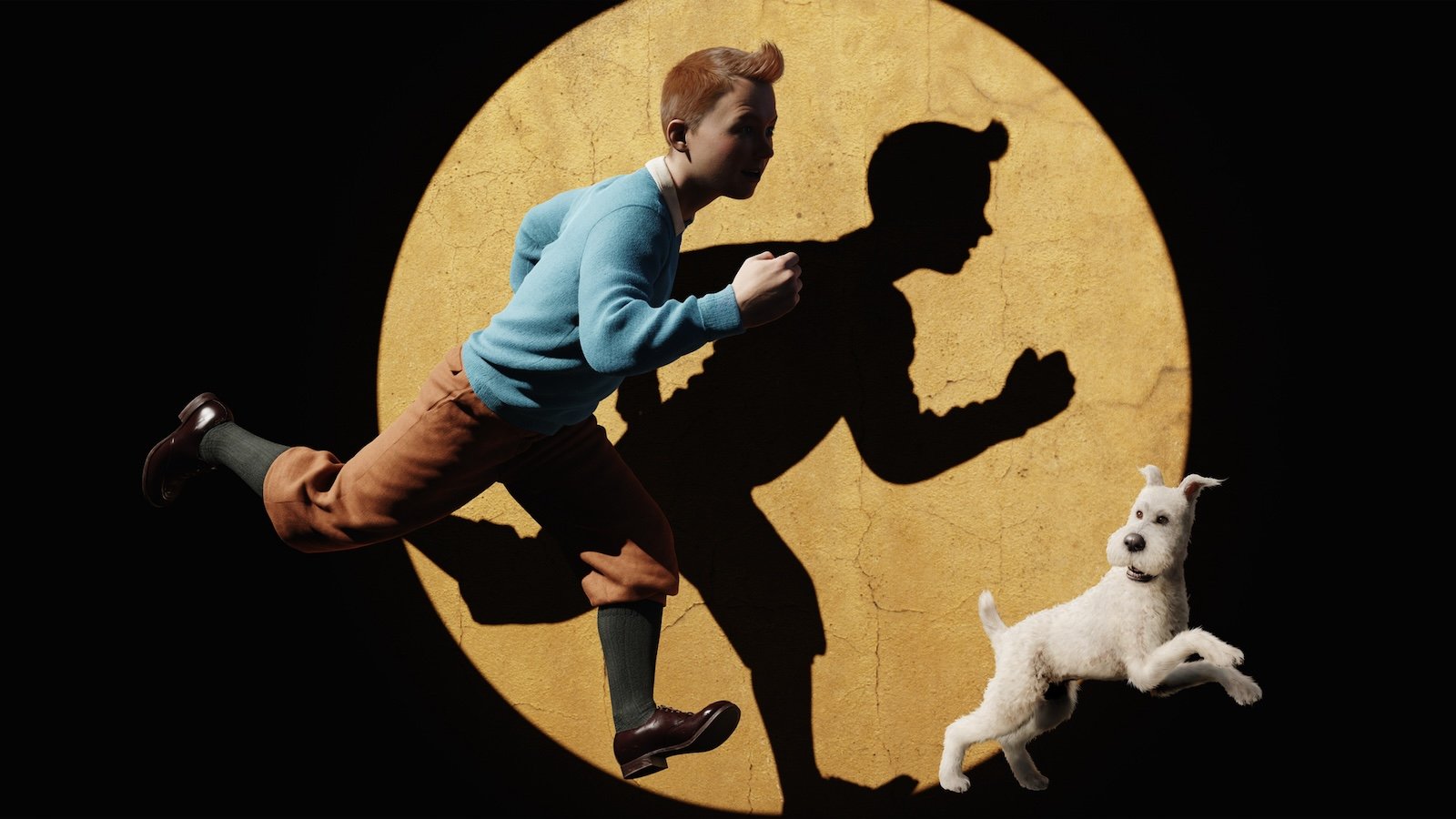 Le avventure di Tintin, dettaglio poster