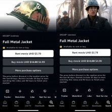 Full Metal Jacket: il catalogo di Prime Video mostra la censura e poi sostituisce il poster con una foto del film su richiesta di Warner Bros.