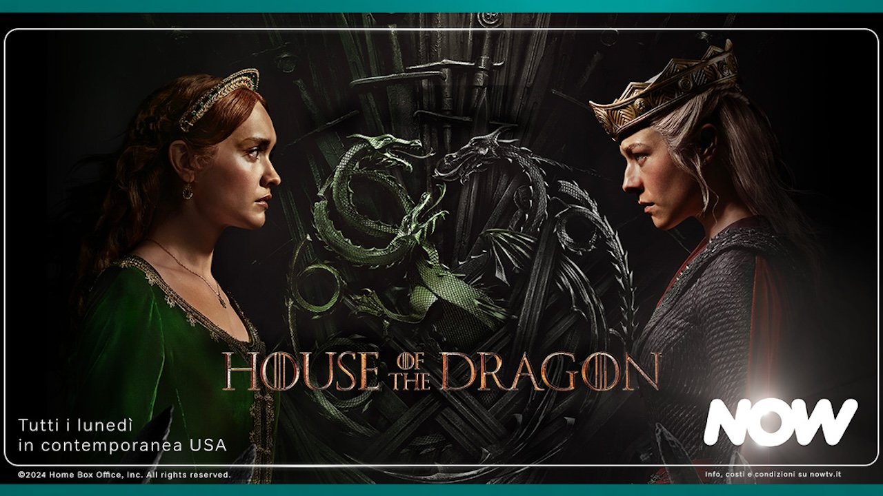Alicent e Rhaenyra rappresentano le due fazioni di House of the Dragon.