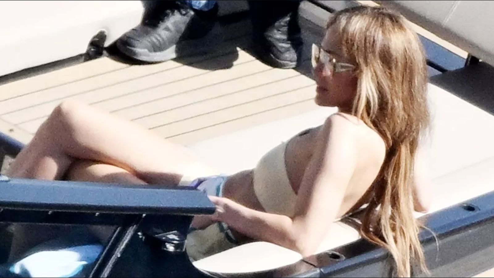 Jennifer Lopez in vacanza a Positano